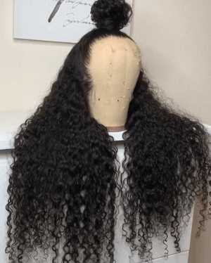 HD 360 Lace Frontal Wigs Water Wave Human Hair Wigs Sdamey