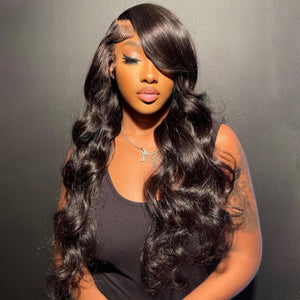 13x6 Transparent Lace Human Hair Wigs 30inch only $199