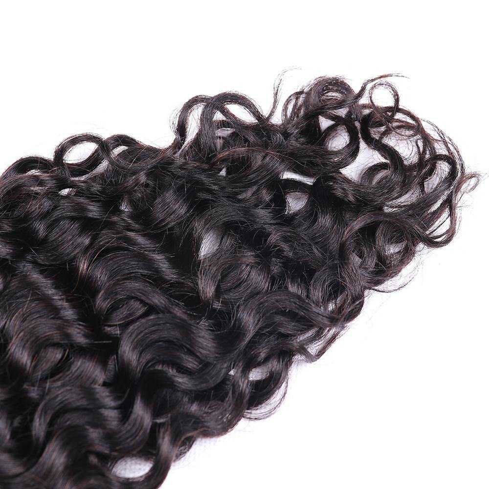 Sdamey Brazilian Water Wave Human Hair 5X5 Lace Closure