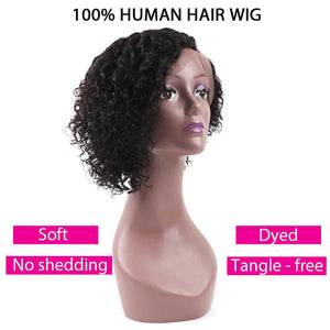 
            
                Laden Sie das Bild in den Galerie-Viewer, Curly Pixie Cut Lace Front Human Hair Wigs Short Pixie Cut  Wig
            
        