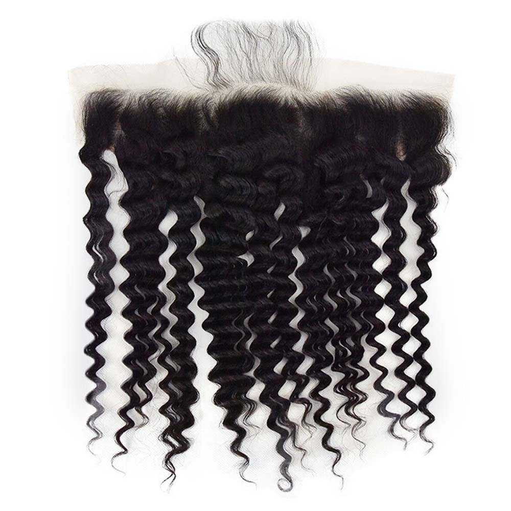 
            
                Load image into Gallery viewer, Sdamey 13x4 Deep Wave Transparent Lace Frontal
            
        