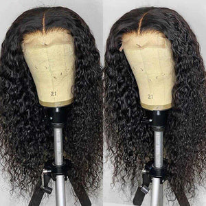 
            
                Charger l&amp;#39;image dans la galerie, Sdamey Curly Wig Transparent Lace 4x4 5x5 6x6 Lace Closure Wigs Human Hair
            
        