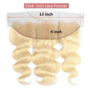 
            
                Load image into Gallery viewer, Sdamey 613 Blonde Body Wave 3 bundle with Lace frontal
            
        
