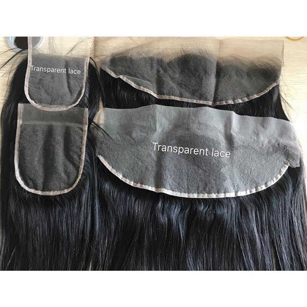 Sdamey 13x4 Straight Transparent Lace Frontal