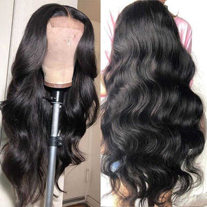 Sdamey Body Wave Closure Wig 4x4 / 5x5 Lace Closure Human Hair Wigs