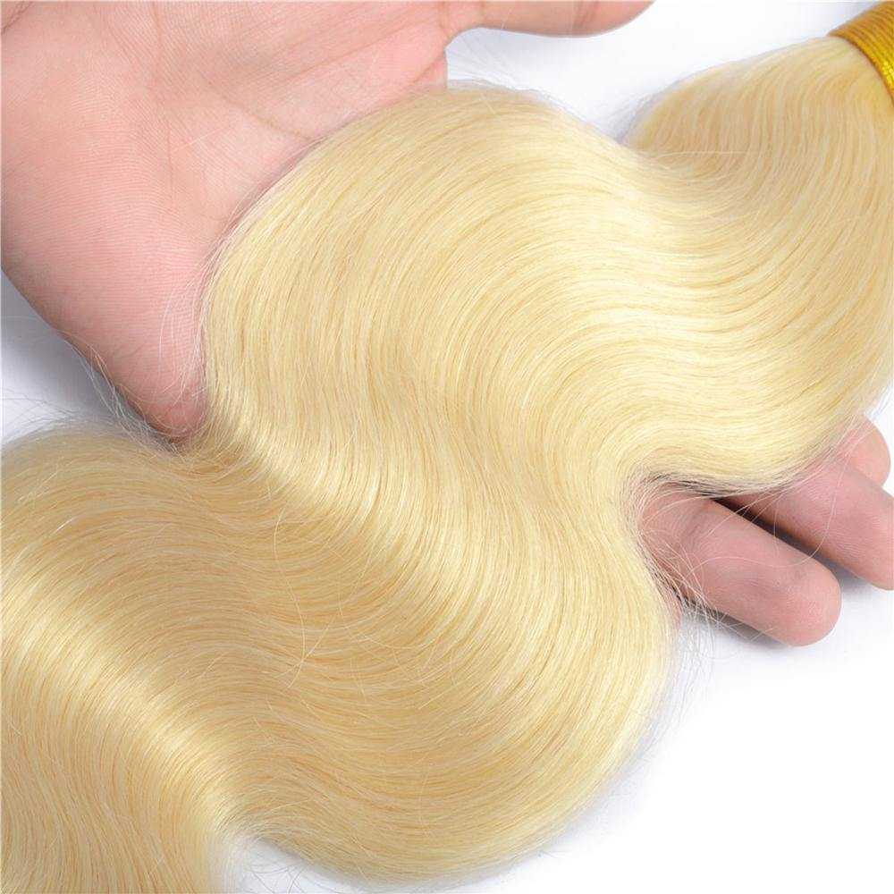 613 Blonde Body Wave Hair Bundle 3pcs (Grade 9A)