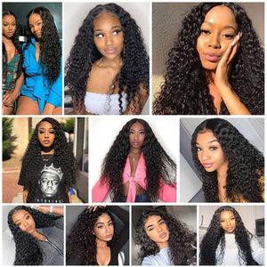 
            
                Load image into Gallery viewer, Sdamey Water Wave 13x6 Lace Frontal With 3 Bundles
            
        