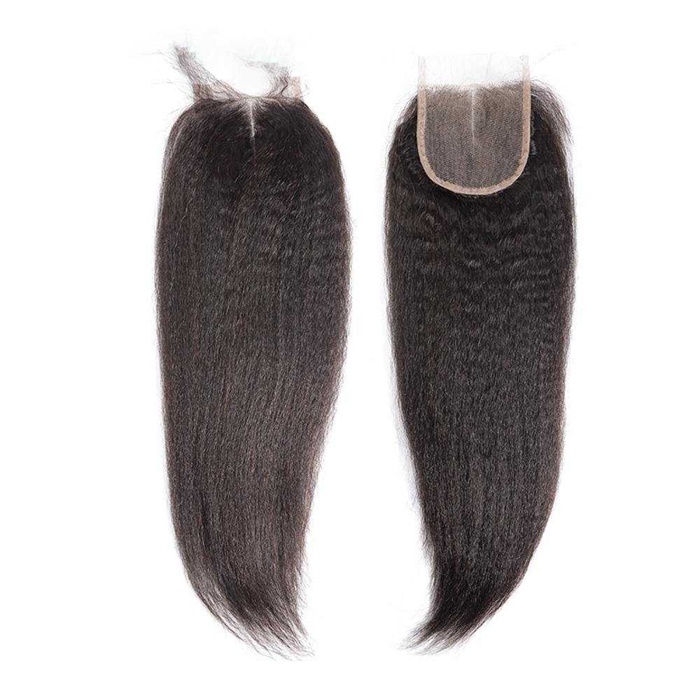 
            
                Load image into Gallery viewer, Sdamey Brazilian Kinky Straight Transparent 4x4/5x5 Lace Closure
            
        