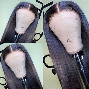 Straight Hair 13x1 T Part Lace Front Wig 100% Human Hair Wig