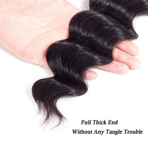Loose Deep Wave Bundles Sdamey Human Hair Bundles 1PC (Grade 10A)