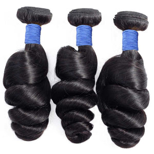 
            
                Load image into Gallery viewer, Sdamey Hair Loose Wave Bundles Human Hair 1PC (Grade 10A)
            
        