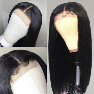 
            
                Laden Sie das Bild in den Galerie-Viewer, Straight Transparent Lace Closure Wig Sdamey 4x4 /5x5 /6x6 Lace Closure Human Hair Wigs
            
        