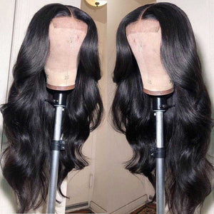 Body Wave Transparent Lace Wigs 4x4/5x5/6X6 Lace Closure Human Hair Wigs Sdamey