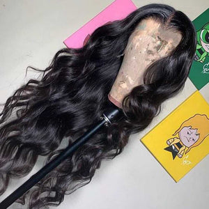 
            
                Charger l&amp;#39;image dans la galerie, Body Wave Lace Front Wig 13x4 Human Hair Wigs Pre Plucked Natural Hairline
            
        