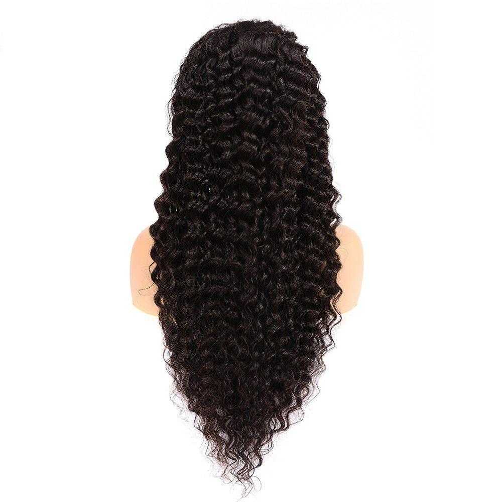 Glueless Deep Wave 4x4/5x5 Lace Closure Wig sdamey 100% Human Hair Wigs