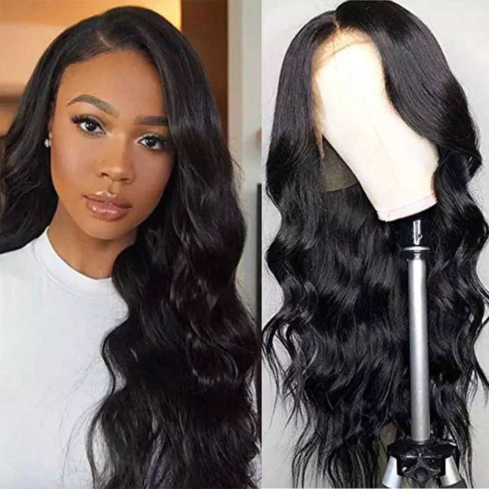 Body Wave Lace Front Wig 13x4 Human Hair Wigs Pre Plucked Natural Hairline