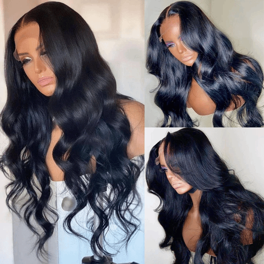
            
                Load image into Gallery viewer, Body Wave Transparent Lace Wigs 4x4/5x5/6X6 Lace Closure Human Hair Wigs Sdamey
            
        