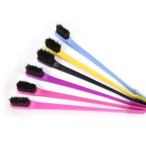 DOUBLE SIDED EDGE CONTROL BRUSH【only order it without shipping】
