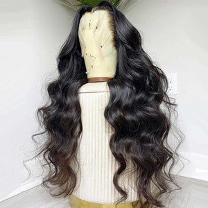 
            
                Load image into Gallery viewer, HD Transparent Lace Wig Long Length Body Wave Human Hair Wigs
            
        