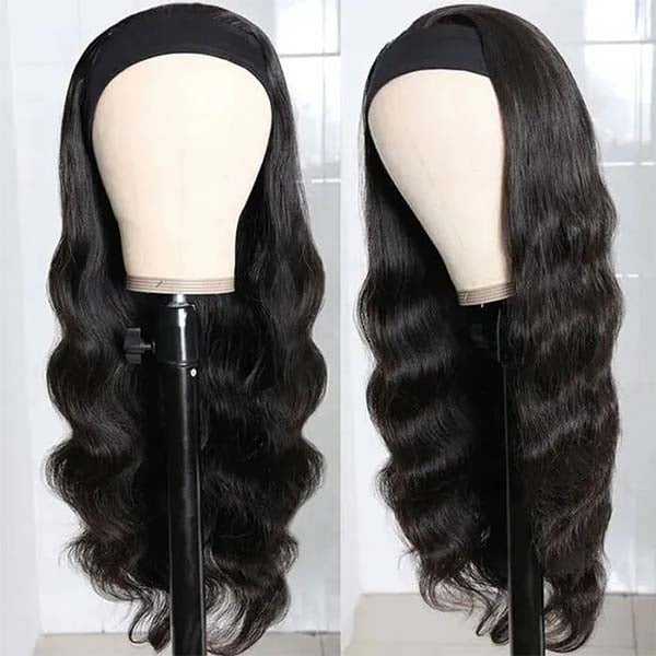 
            
                Load image into Gallery viewer, Headband Wigs Human Hair Body Wave Wigs Easy Install Sdamey Human Hair Wigs
            
        