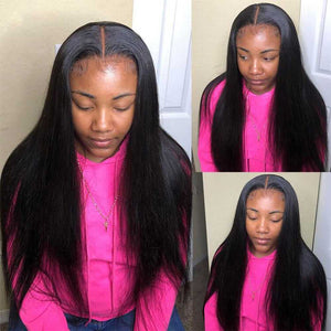 
            
                Charger l&amp;#39;image dans la galerie, Bone Straight Hair Wig Sdamey 13x4 Lace Front Wigs Pre Plucked
            
        