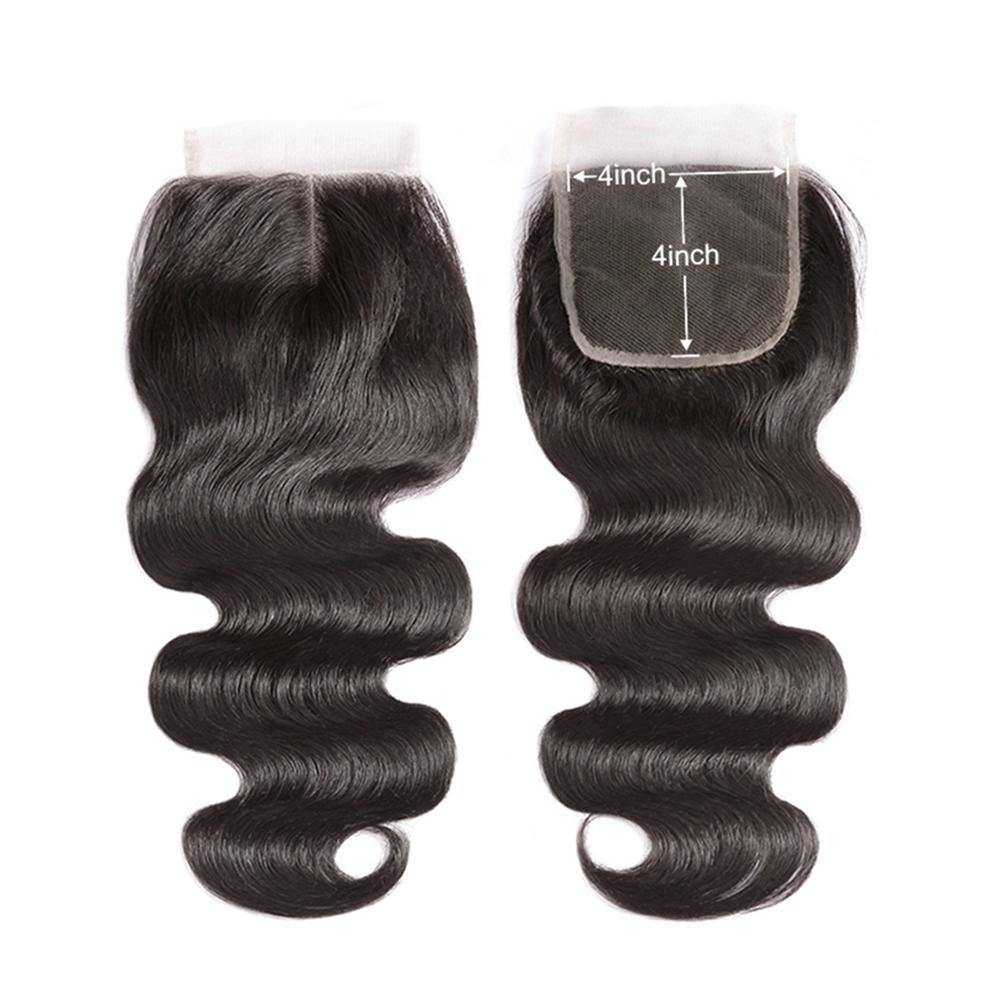 
            
                Load image into Gallery viewer, Sdamey Brazilian Body Wave Transparent 4x4/5x5 Lace Closure
            
        